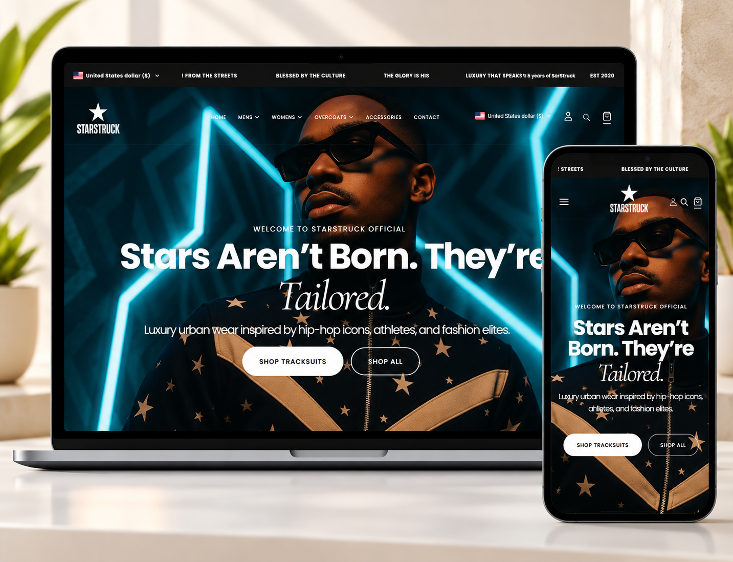 StarStruck Collection Shopify Project