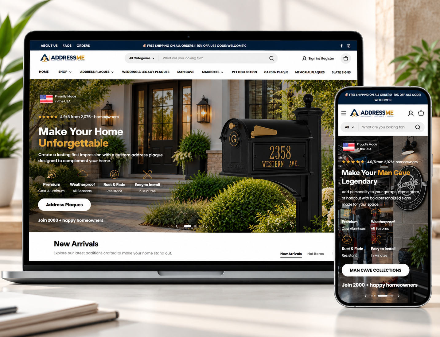 AddressMe Shopify Project